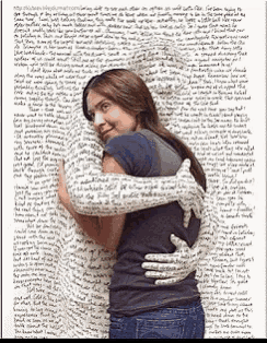 Book, Hug, Bookworm, Love