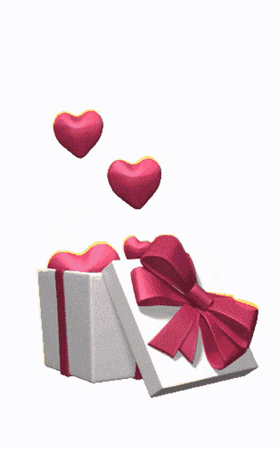 gift, box, present, unboxed, hearts, love, तोफ़ा, गिफ़्ट, दिल, प्यार, Share Chat, Share Chat Gif