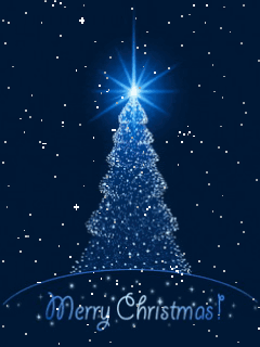 merry christmas, christmas, christmas tree, tree, snow, snowing, xmas, star, winter
