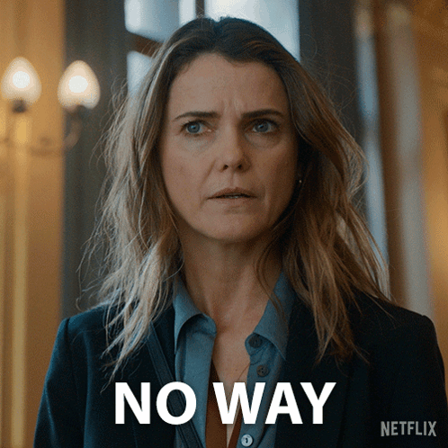 no way, kate wyler, the diplomat, nope, not at all, keri russell, netflix