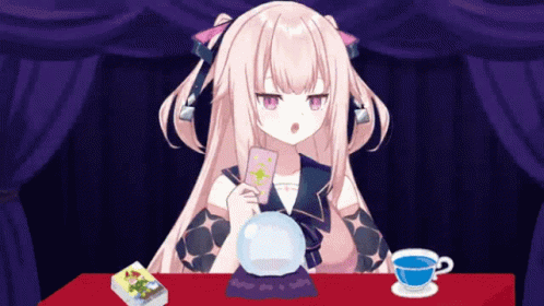 tarot, Star Signs, Tarot Reading, Iku Hoshifuri, Prism Project, Fortune Telling, vtuber, japanese_vtuber, virtual_youtuber, prism_project, Tarot Card